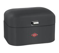 WESCO Panera Single Grandy en color grafito mate, chapa de acero pulverizada, orificios de ventilación y mango estable