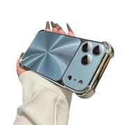 WESEECASE CD-Texture Case Cover for iPhone, Military - Grade Shockproof Protective Case, Quad-Corner Drop-Proof & Full Camera Protection for Iphone17/16/15/14pro MAX (Blue,16)