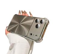 WESEECASE CD-Texture Case Cover for iPhone, Military - Grade Shockproof Protective Case, Quad-Corner Drop-Proof & Full Camera Protection for Iphone17/16/15/14pro MAX (Gray,17PRO MAX)