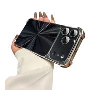 WESEECASE CD-Texture Case Cover for iPhone, Military - Grade Shockproof Protective Case, Quad-Corner Drop-Proof & Full Camera Protection for Iphone17/16/15/14pro MAX (Black,15)