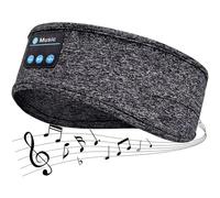 WESEN Auriculares para dormir, diadema suave para dormir y hacer deporte, auriculares inalámbricos con altavoz estéreo, auriculares de música Bluetooth con micrófono para papá, mamá, ella, él, viajes