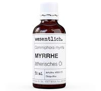 wesentlich. Aceite esencial de mirra - 100% natural (botella de vidrio) - entre otros para quemador de fragancia y difusor (50 ml)