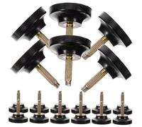 WESIEVYA 10pares Tapones para Tacones Altos de Repuesto Reparación de Tacones Consejos para Reemplazar Uso para Zapatos de Tacón