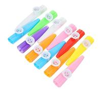 WESIEVYA 12piezas Kazoo Para Instrumentos Musicales De Percusión Divertidos Colores Aleatorios Para Fiestas y Actividades Musicales