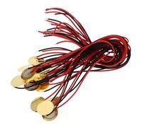 WESIEVYA 15piezas Piezoeléctrico Captador De Guitarra Transductor Acústico Para Instrumentos Instalación y De Cable