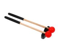 WESIEVYA 1juego Baquetas Para Tambor Lengua Soporte Maletas De Percusión Musical Para Xilófono y Marimba Instrumento Educativo Para Principiantes y Profesionales