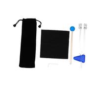 WESIEVYA 1juego Diapasón De Om Para De Vibración y Sanación Sonora y Bolsa Herramienta y De Chakra Del