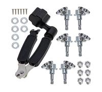 WESIEVYA 1juego Enrollador De Cuerdas De Guitarra y Ukulele De Duradero Herramienta De Mantenimiento Eléctrica Para Ajustar y Reemplazar Cuerdas Para Músicos y Luthiers