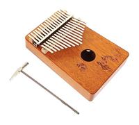 WESIEVYA 1juego Kalimba De Tonos De Natural Piano De Pulgar Ergonómico Para Principiantes Instrumento Musical Portátil Diseño Único y Melodía Atractiva
