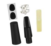 WESIEVYA 1juego Kit De Accesorios Para Saxofón Almohadillas Lengüetas y Funda Protectora Para Principiantes y Profesionales