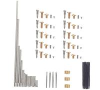 WESIEVYA 1juego Kit De Reparación De Saxofón y Resortes Accesorios Para De Instrumentos Herramienta De Reemplazo Para Saxofonistas