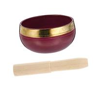 WESIEVYA 1juego Tazón Para y Cuenco De Sonido De Baqueta Para Relajación y Sanación De Chakra