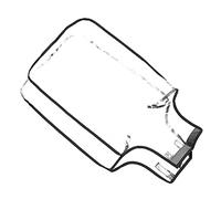 WESIEVYA 1pieza Cubierta De Equipaje De Transparente Protector De Maletas para Compatible Maletas De Antiarañazos Prueba De