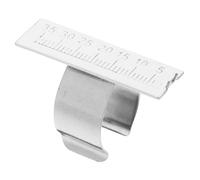 WESIEVYA 1pieza Regla De Medición Inoxidable Para Anillos Regla De Dedo Precisa y Para De Anillo Consultorios y