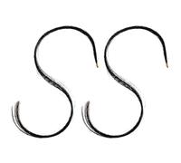 WESIEVYA 2 Paquetes de Pelo Profesional para Viola de Crin de Caballo Negro, No Daña los Dedos y No se Deforma, Accesorios Ideales para Reparación de Instrumentos Musicales