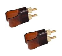 WESIEVYA 2 Piezas Ajustadores Finos de Cuerdas para Erhu y Huqin, Accesorios de Latón Duradero, Afinadores Profesionales para Instrumentos Musicales, Uso Sencillo y Color Aleatorio