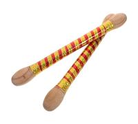 WESIEVYA 2 Piezas Langosta De Madera De Madera Herramientas De Doble Cara Mini Hooks Herramientas Hamburguesas Herramientas De Grapador Herramientas Festivas Chopsticks Air Deflector