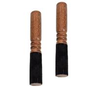WESIEVYA 2 Piezas Mazo Accesorio Práctico de Cuenco Tibetano de Madera Que el para Meditación y Yoga Adecuado para Casa y