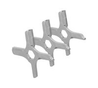 WESIEVYA 3 Cuchillas de Acero Inoxidable para Picadora de Carne, Repuesto Compatible con Moulinex Hv3 y Modelo F402, Discos de Corte Duraderos para Amoladora Eléctrica, Accesorios de
