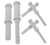 WESIEVYA 3 Pares de Asas de Agarre para niños para caballitos de Juguete, Manillar de plástico de Repuesto para balancines de Juguete para niños pequeños, asa Resistente para Parques Infantiles