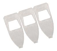 WESIEVYA 3 piezas Puntas Metálicas para Bastón de Violín Accesorios de Repuesto Duraderos Resistentes al Desgaste Compatibles con Bastones de Instrumentos Musicales Mejora de Agarre y