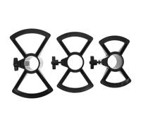 WESIEVYA 3 soportes para djembé de escenario - Soporte plegable para africano - Trípode portátil ajustable para actuaciones y uso en estudio.