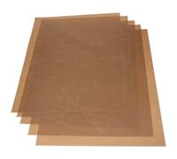 WESIEVYA 4 Alfombrillas de Arcilla Polimérica para Hornear, Esterilla Antiadherente Reutilizable de 40x33 Cm, Herramientas Duraderas para Manualidades Diy, Aptas para Horno y Bricolaje
