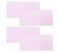 WESIEVYA 4 Piezas Lazo Rosa Gigante de Plástico para Decoración Elegante Montaje DIY, Incluye Ganchos y Parches Adhesivos para Eventos como Despedidas de Soltera