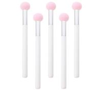 WESIEVYA 5 Esponjas para Maquillaje en Polvo Forma de Hongo Rosa, Esponja Facial de Espuma sin Látex Que Ahorra Polvo y Se Adapta Bien, Adecuado para Obsequio y Uso Diario