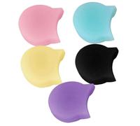 WESIEVYA 5 piezas Protector de Pulgar para Clarinete de Silicona Cojines Suaves Multicolores Soporte Cómodo para Dedos de Instrumentos de Viento Adecuado para Clarinete y Oboe Accesorios