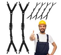 WESIEVYA 6 Correas de Barbilla Ajustables Repuesto Práctico para de Construcción de Poliéster de Color Aleatorio para Uso Industrial en Exteriores y Sitios