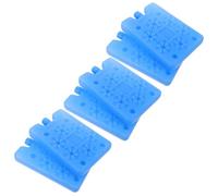 WESIEVYA 6 Piezas Bloques de Hielo Reutilizables Paquetes de Refrigeración para Nevera Portátil Compactos y Ligeros para Camping Playa y Transporte Cadena de Frío