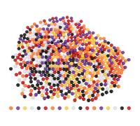 WESIEVYA 600 Bolas de Plástico Sólido de 10mm para Juegos y Actividades Educativas, Portátiles y Fáciles de Almacenar, Ideales para Aprender Matemáticas y Probabilidad