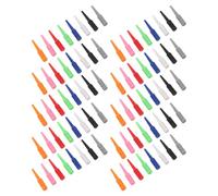 WESIEVYA 80 Clavijas cónicas para Cribbage - Clavijas de plástico de Colores - de Repuesto para la puntuación de Juegos de Mesa Tradicionales - Se adaptan a Agujeros de 1/8 de Pulgada.