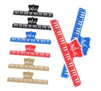 WESIEVYA 8piezas Clips De Música Para Partituras De Sujetadores De Libros Musicales Para Estudiantes y Profesionales