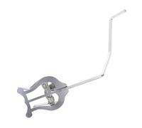 WESIEVYA Abrazadera Metálica para Partituras de Barítono y Soporte Resistente y Portátil para Música de Instrumentos de Viento Clip Duradero Antideslizante para Banda y Práctica