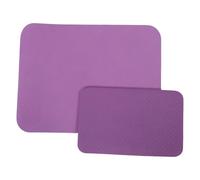 WESIEVYA Alfombrilla Antideslizante de Tpe para Máquina de Coser, Cojín Amortiguador de Vibraciones y Ruido, Juego de 2 Piezas para Mayor Estabilidad y Control del Pedal