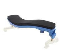 WESIEVYA Almohadilla para Hombro de Violín 1/4-1/8 de Goma Resistente, Hombrera Portátil Azul, Reposapiés Compacto para Accesorios de Instrumentos de Cuerda