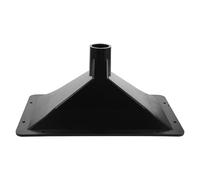 WESIEVYA Altavoz de Agudos para Exteriores Bocina Rectangular de Plástico, Tweeter de Bocina Rosca Interna de 320x200 Mm, Reemplazo Resistente al Polvo y Lluvia para Sala de Conferencias