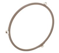 WESIEVYA Anillo Giratorio para Microondas 7 Pulgadas Soporte de Vidrio Redondo y Rodillos para Repuesto en Hornos Microondas de Uso Familiar