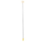 WESIEVYA Barra Telescópica Ajustable Color Amarillo Palo Metálico y Plástico Mango Antideslizante para Apertura de Ventana y para Dormitorio y Oficina