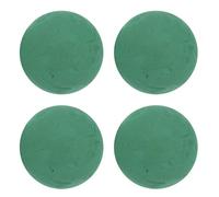 WESIEVYA Bola de Espuma Floral Verde Redonda 4 Piezas Soporte para Flores Secas y Artificiales para Decoración de Pasillos y Eventos