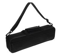 WESIEVYA Bolsa Para Flauta De Tela Oxford Resistente, Funda Portátil Negra Para Almacenamiento y Transporte De Instrumentos De Viento, Práctica Bolsa Para Músicos