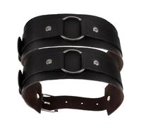 WESIEVYA Brazalete De Cuero Para Hombre, Ligas De Para Camisa, Ligas Para Camisa, Tirantes, Brazaletes Para Mujer, Brazaletes Para Hombre, Brazaletes Para Hombre, Ligas Para Camisa.