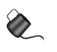 WESIEVYA Cafetera de Acero Inoxidable 250ml Boquilla Larga y Estrecha Resistente Corrosión Adecuado para Uso en Casa y Tienda