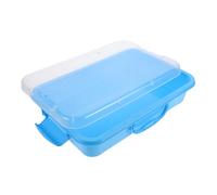 WESIEVYA Caja de Arena Multifuncional para Niños con Tapa Juguetes de Arena para Interiores y Exteriores Almacenamiento Organizado Seguro Estimula la Creatividad Mini Arenero con Moldes
