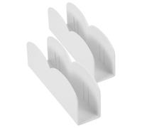 WESIEVYA Clips Estabilizadores para Corral de 2 Piezas, Soporte Base Antideslizante Color Claro, Accesorios para Parque Infantil Seguros, Fijación para Vallas y Protección Infantil