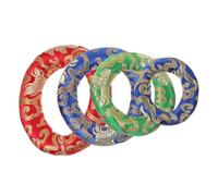 WESIEVYA Cojín Para Cuenco Tibetano De Meditación 4 Unidades Anillo Bordado Base Para Cuencos Cantores Tamaños 10/12/14/16 Cm Color Aleatorio Para Yoga y Relajación