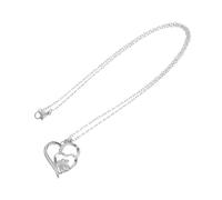 WESIEVYA Collar Colgante con Impresión de de y Gato para de Mascotas para Mamás y Mujeres