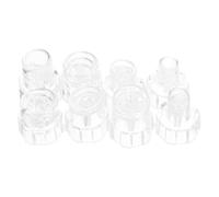 WESIEVYA Consejos Máquina Facial de Oxígeno y Agua, 8 Cabezales de Repuesto para Hidrofacial Componentes Plásticos para Uso en Terapias de Belleza